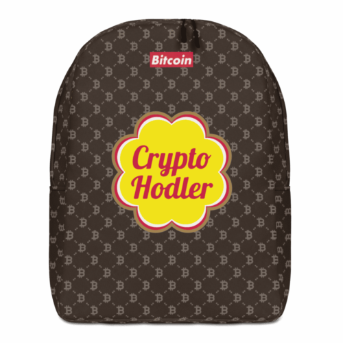 all over print minimalist backpack white front 6096e6aec4a6e - Crypto Hodler Minimalist Backpack
