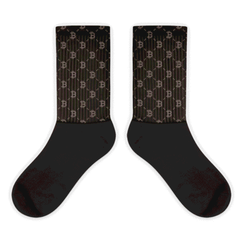Bitcoin Fashion Socks