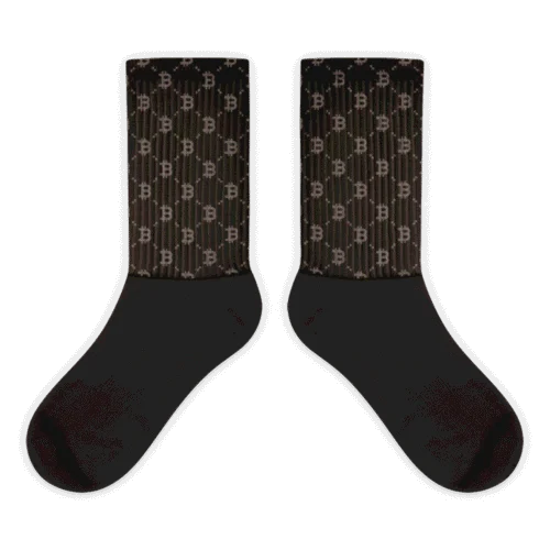 Bitcoin Fashion Socks