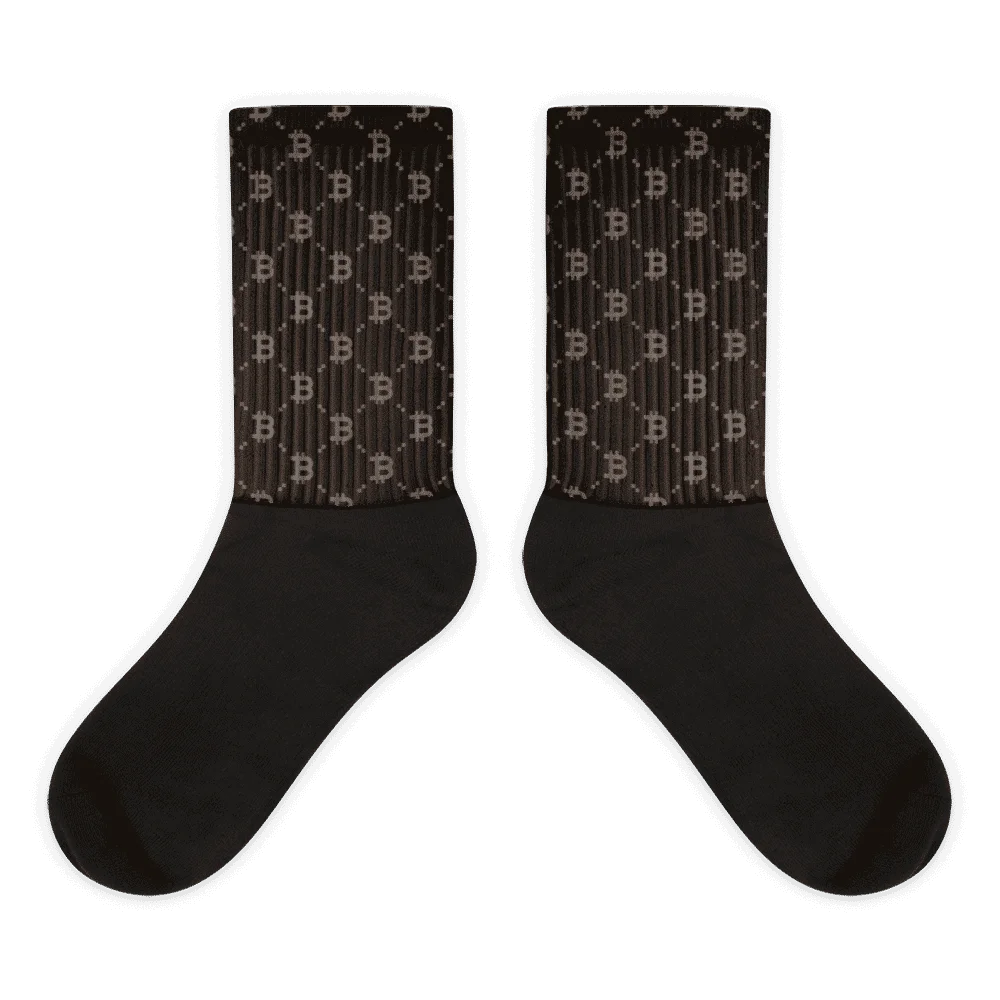 Bitcoin Fashion Socks
