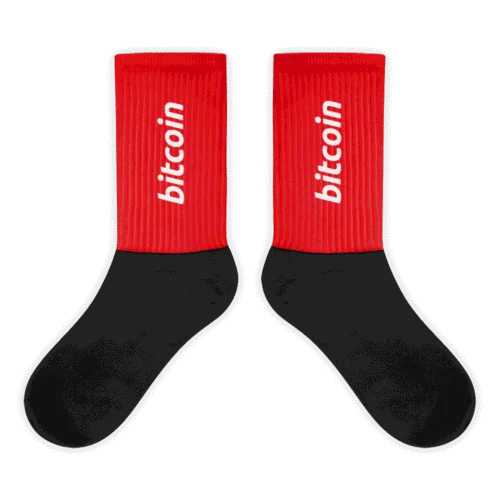 Bitcoin (RED) Socks