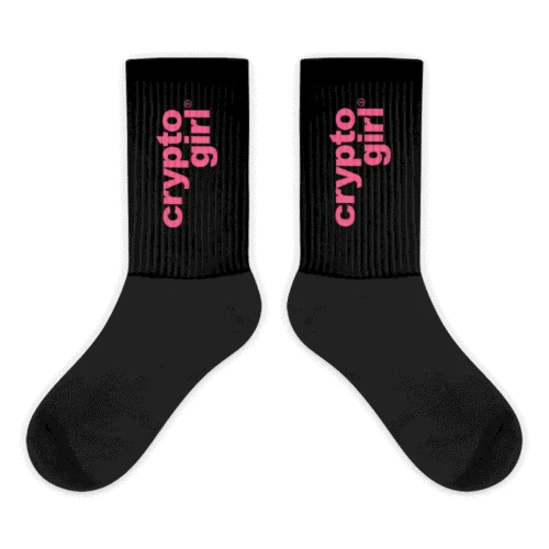 Crypto Girl Socks