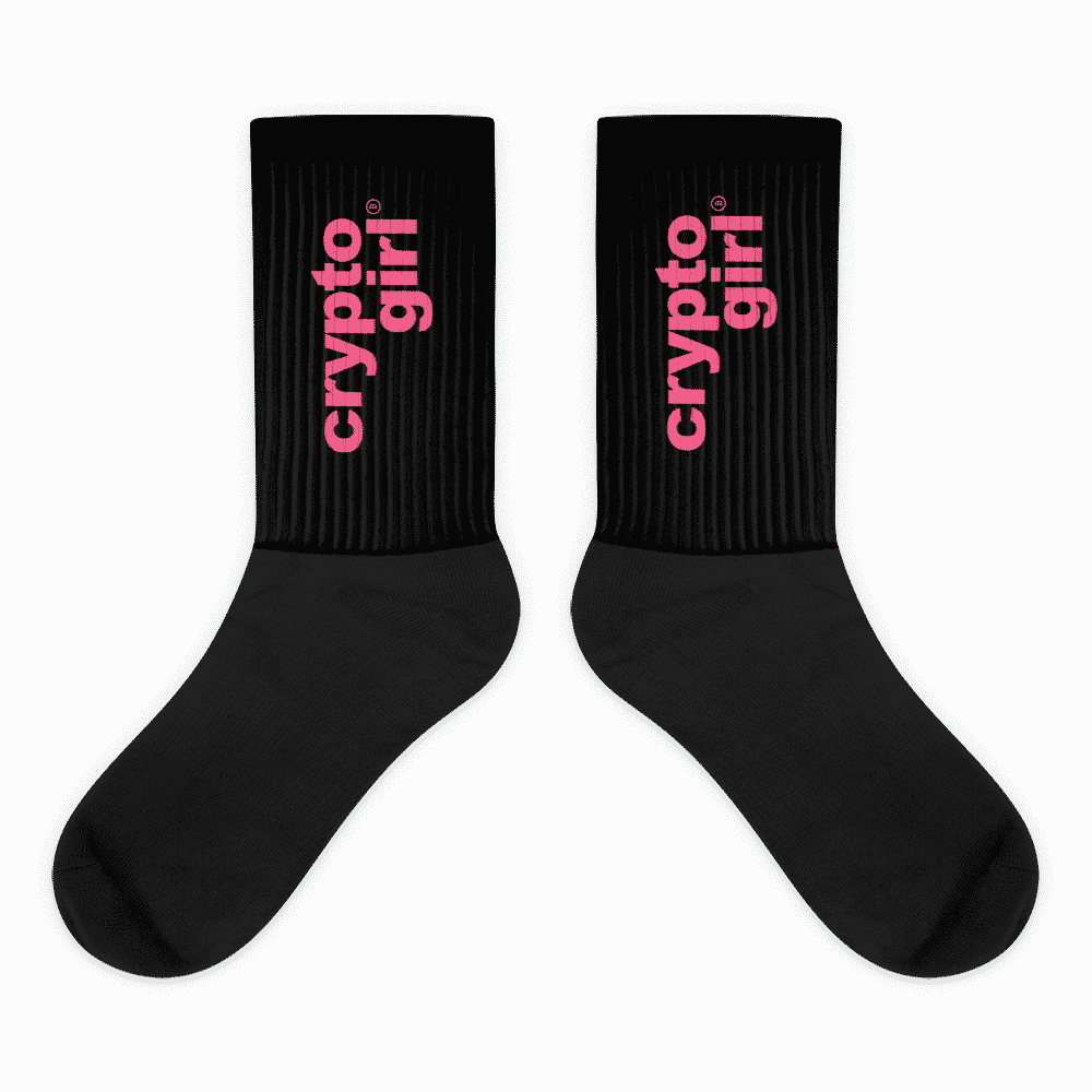 Crypto Girl Socks