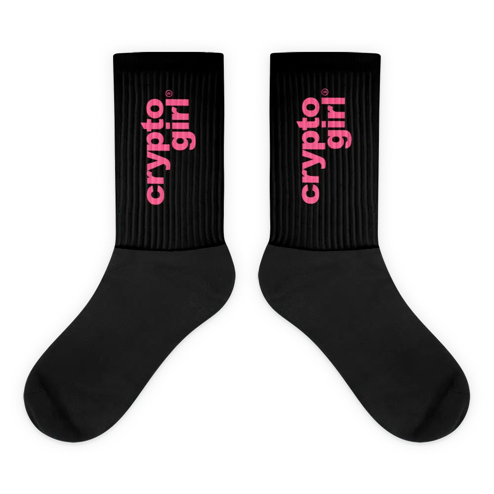 Crypto Girl Socks