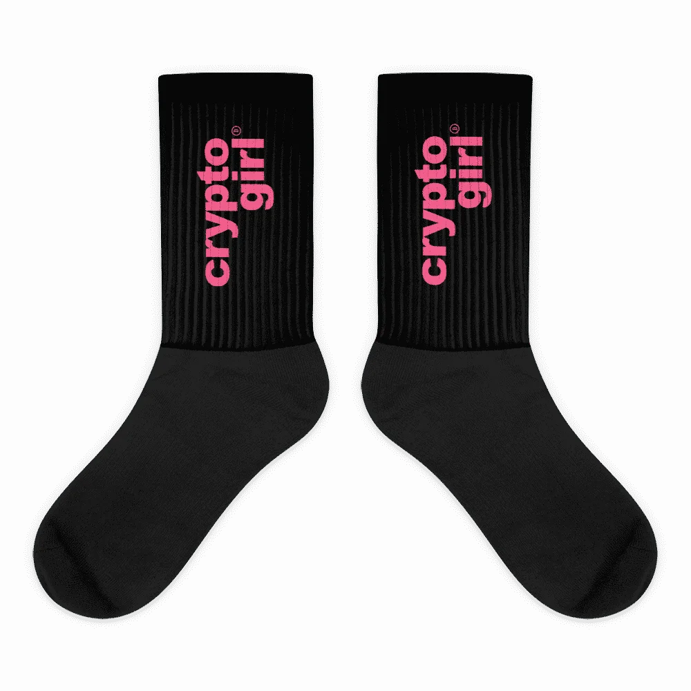 Crypto Girl Socks