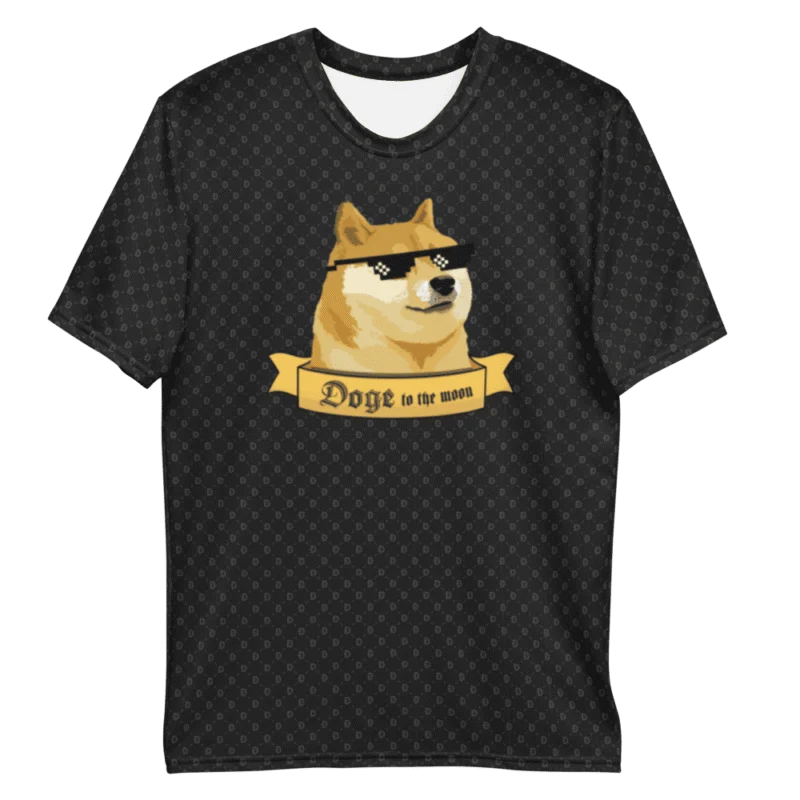 Doge to the Moon Fashion T-shirt
