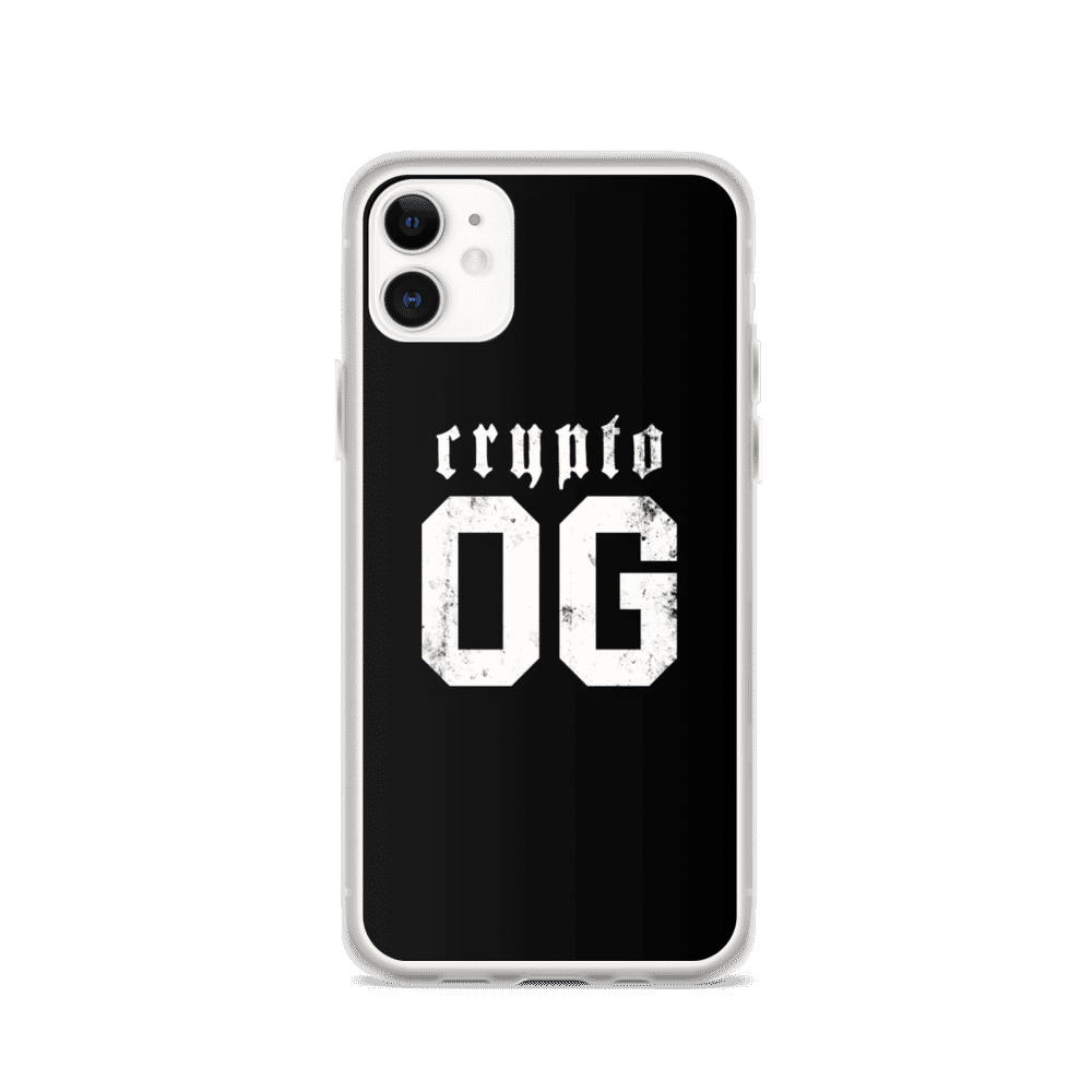 iphone case iphone 11 case on phone 6096cce6720e4 - Crypto OG iPhone Case