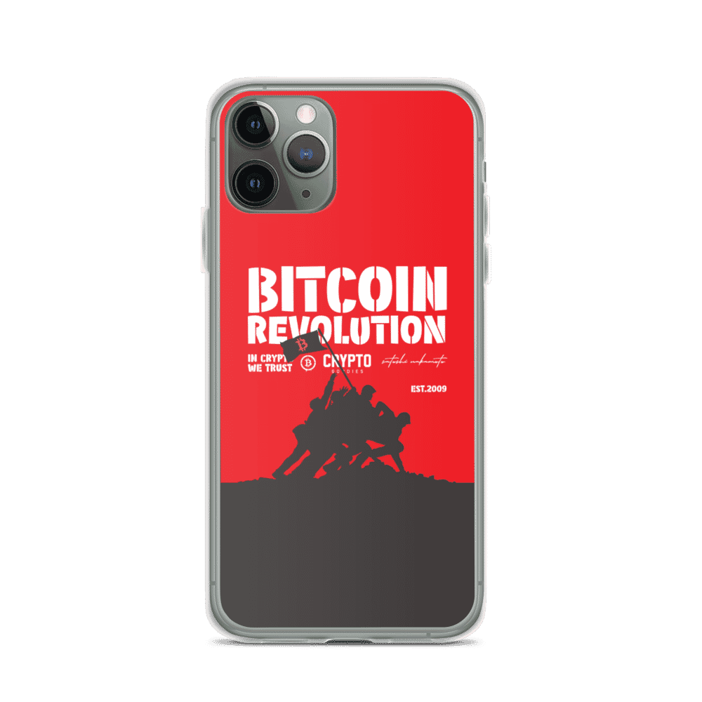 iphone case iphone 11 pro case on phone 6096cc5f30586 - Bitcoin Revolution iPhone Case