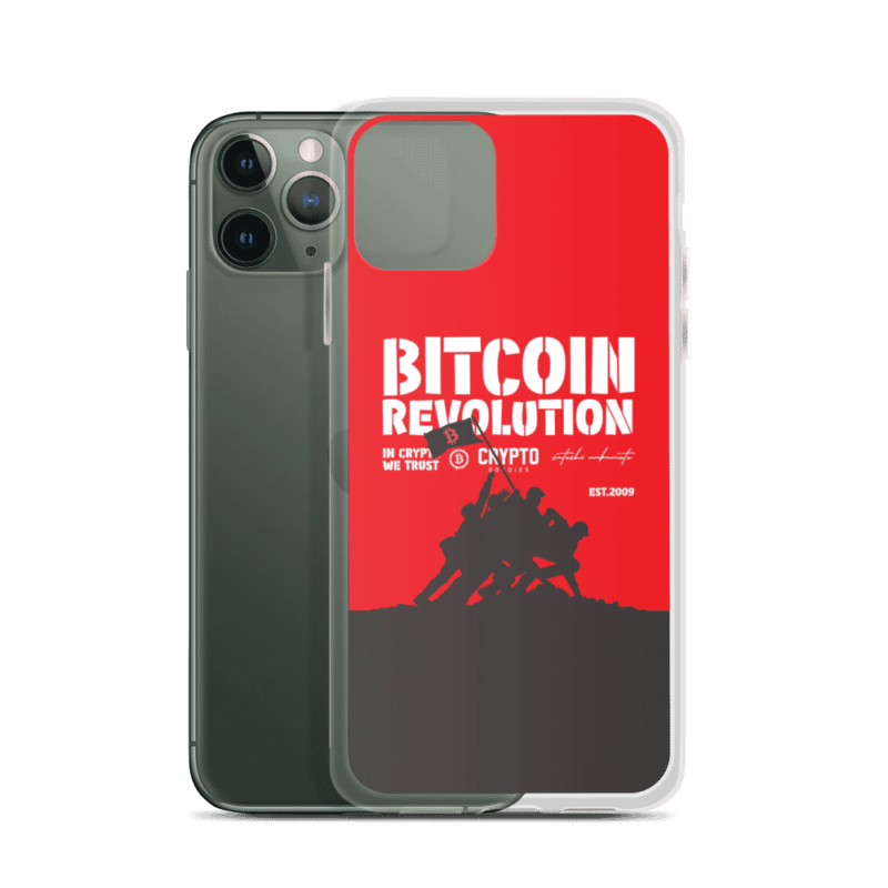 iphone case iphone 11 pro case with phone 6096cc5f30606 - Bitcoin Revolution iPhone Case