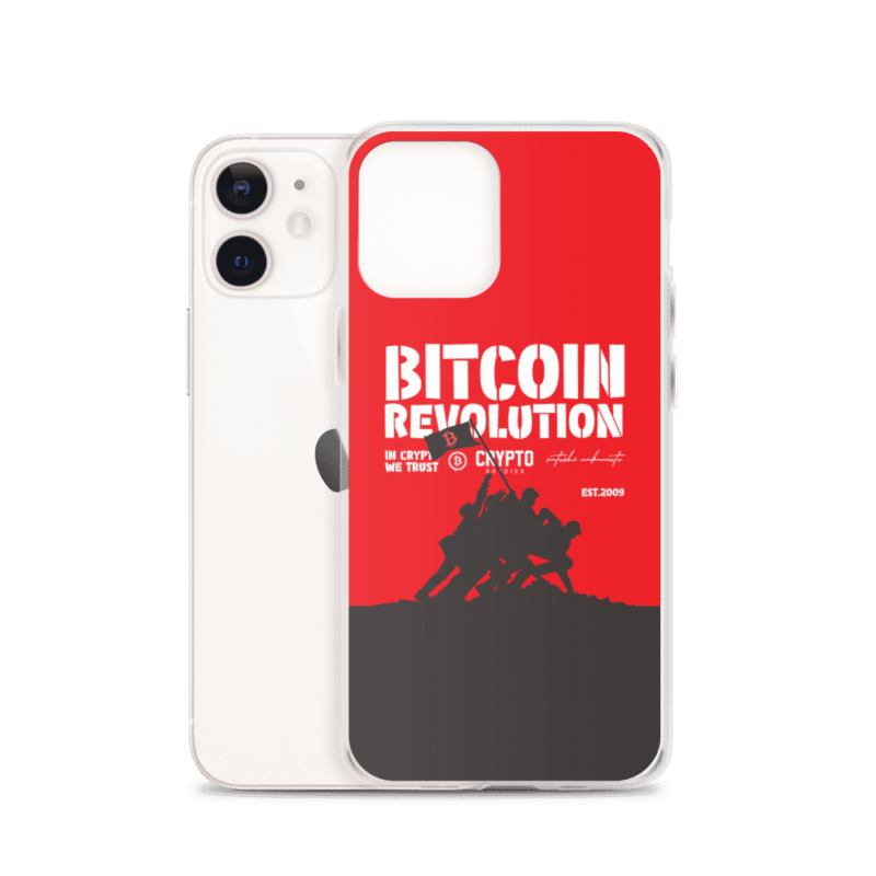 iphone case iphone 12 case with phone 6096cc5f30865 - Bitcoin Revolution iPhone Case