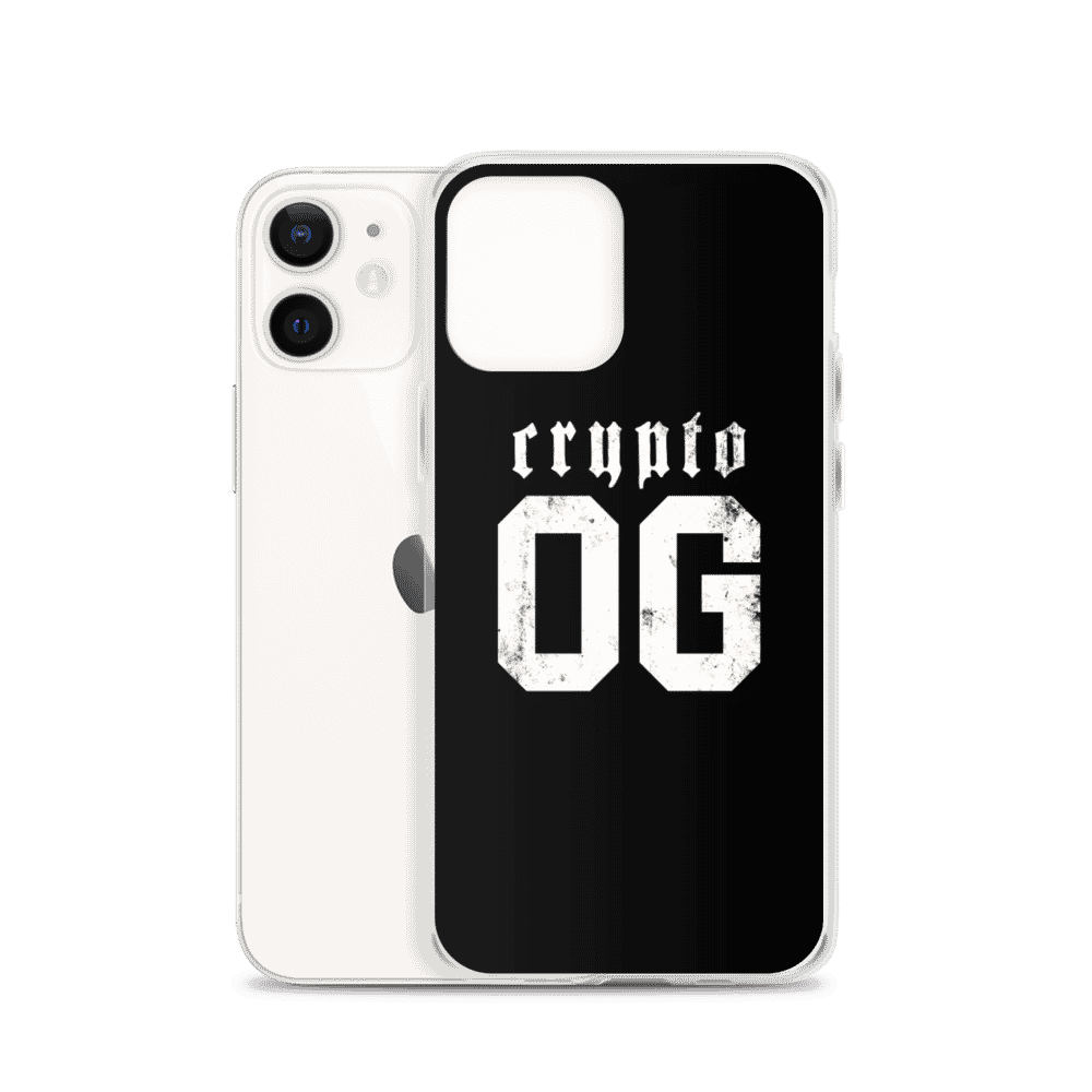 iphone case iphone 12 case with phone 6096cce672354 - Crypto OG iPhone Case