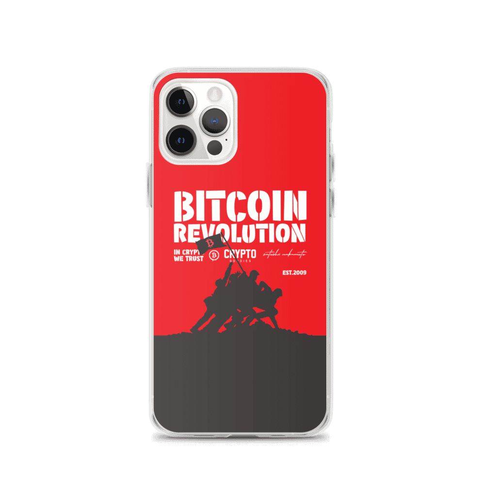 iphone case iphone 12 pro case on phone 6096cc5f301a3 - Bitcoin Revolution iPhone Case