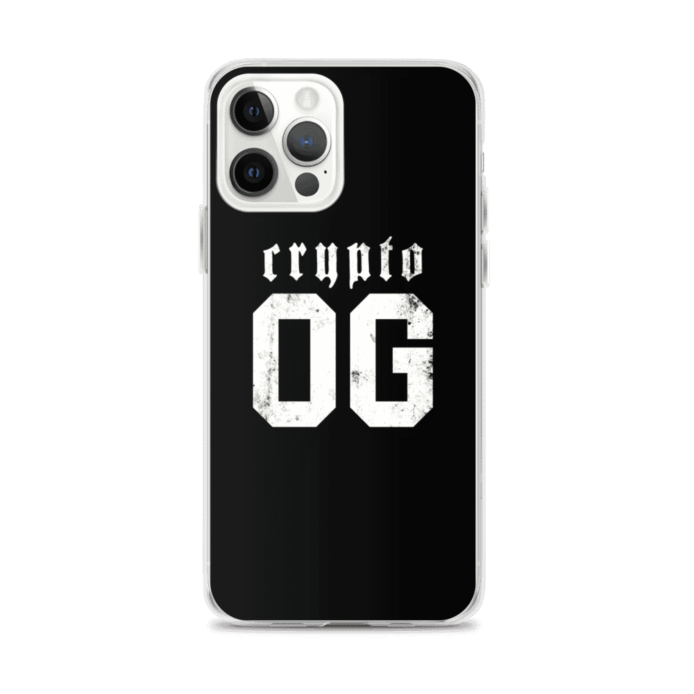 iphone case iphone 12 pro max case on phone 6096cce6724c5 - Crypto OG iPhone Case
