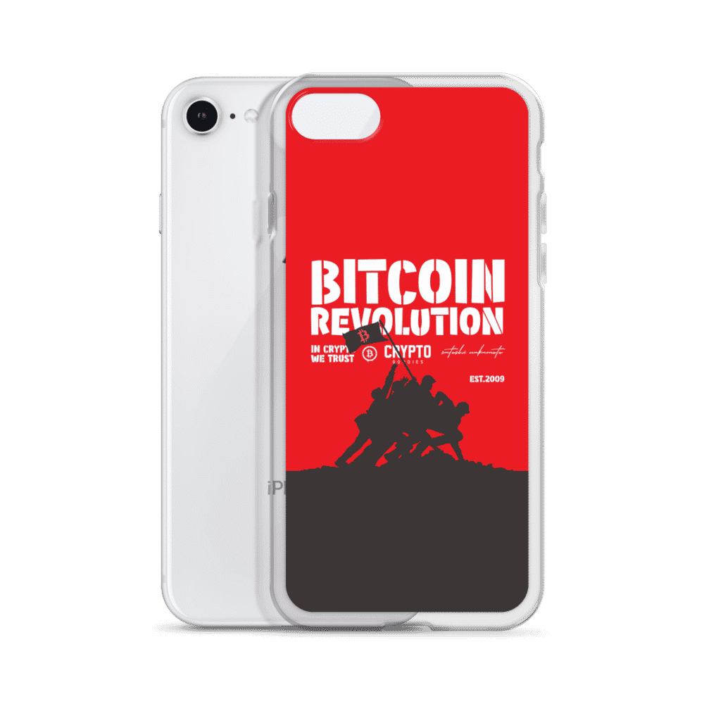 iphone case iphone 7 8 case with phone 6096cc5f30db1 - Bitcoin Revolution iPhone Case