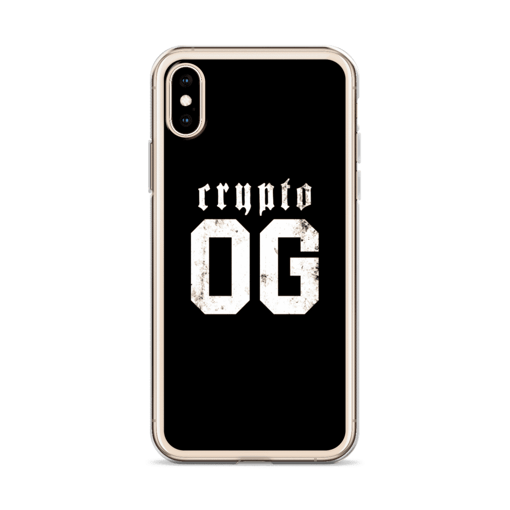 iphone case iphone x xs case on phone 6096cce6727b2 - Crypto OG iPhone Case