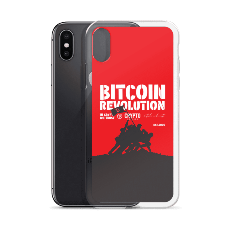 iphone case iphone x xs case with phone 6096cc5f30fc9 - Bitcoin Revolution iPhone Case
