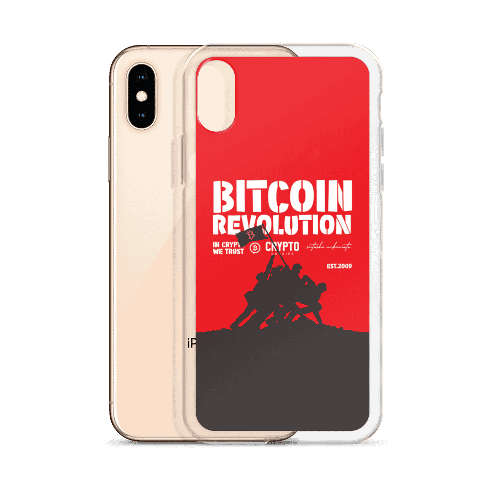 iphone case iphone x xs case with phone 6096cc5f3109e - Bitcoin Revolution iPhone Case
