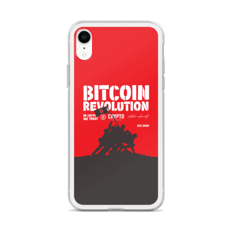 iphone case iphone xr case on phone 6096cc5f31212 - Bitcoin Revolution iPhone Case