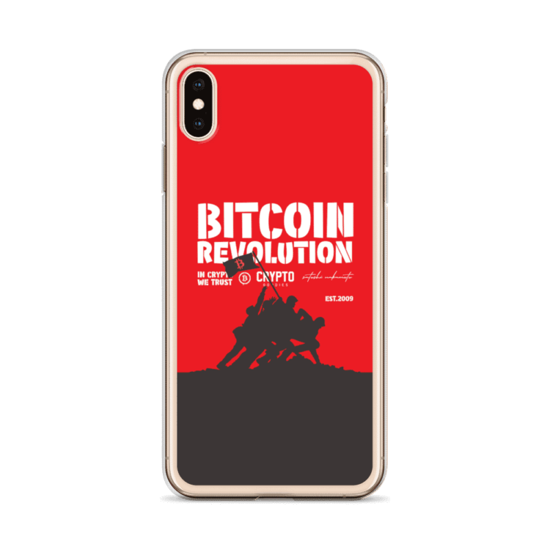 iphone case iphone xs max case on phone 6096cc5f313fb - Bitcoin Revolution iPhone Case