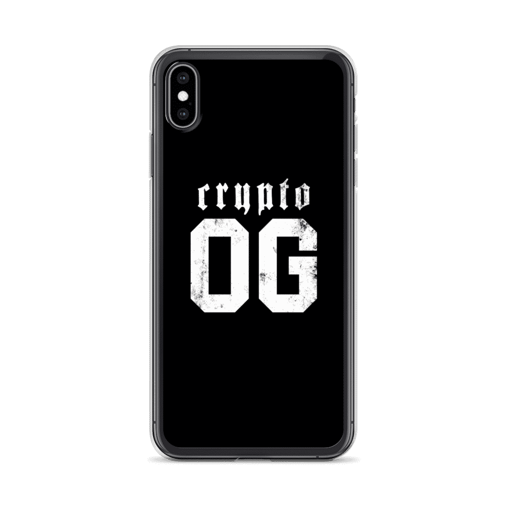 iphone case iphone xs max case on phone 6096cce672a84 - Crypto OG iPhone Case