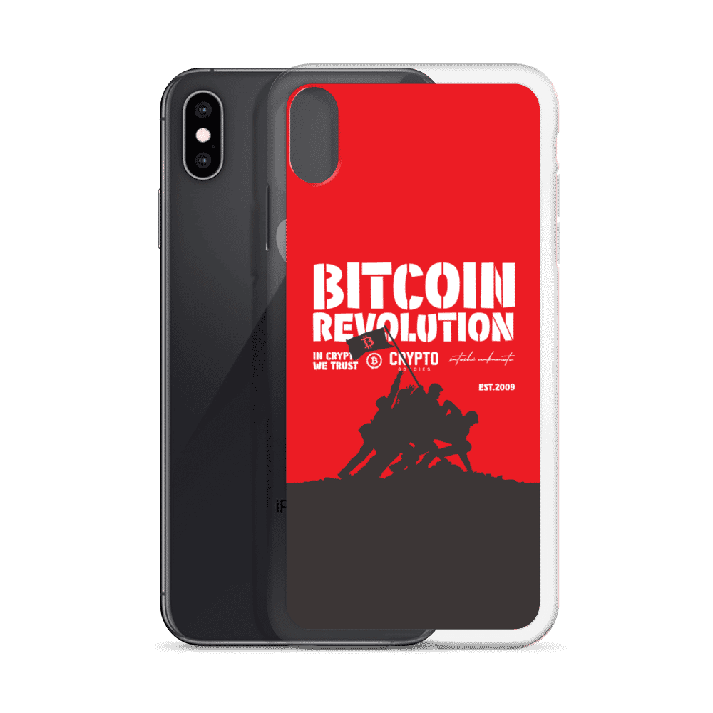 iphone case iphone xs max case with phone 6096cc5f31390 - Bitcoin Revolution iPhone Case