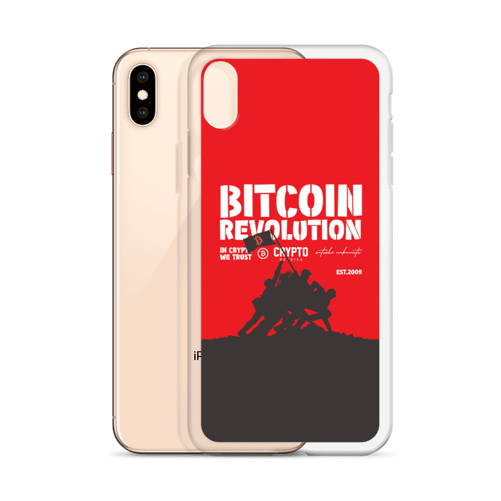 iphone case iphone xs max case with phone 6096cc5f3147e - Bitcoin Revolution iPhone Case