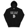 KEEP CALM & HODL BTC Hoodie