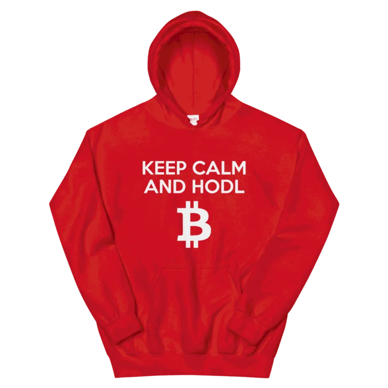 KEEP CALM & HODL BTC Hoodie