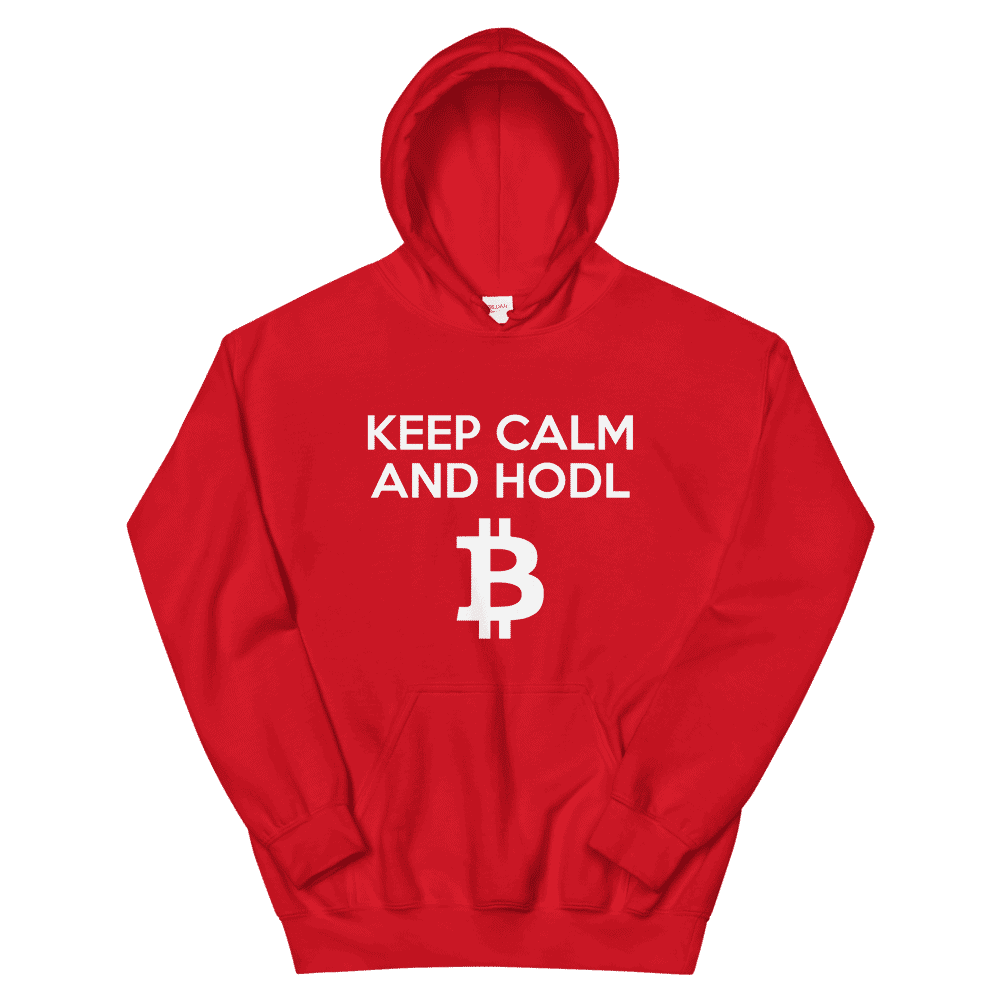 KEEP CALM & HODL BTC Hoodie