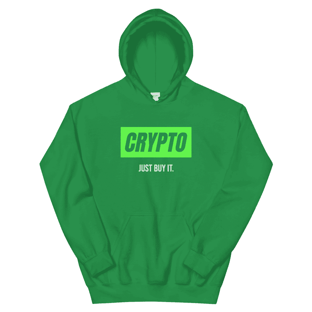 unisex heavy blend hoodie irish green front 6091a47504745 - CRYPTO: Just Buy It Hoodie