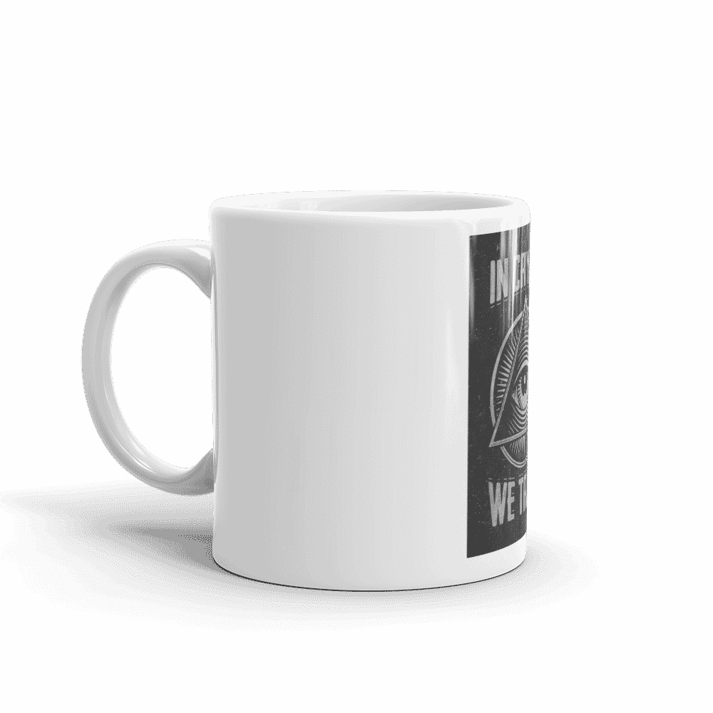 white glossy mug 11oz handle on left 6096b8b0cb5fc - In Crypto We Trust mug