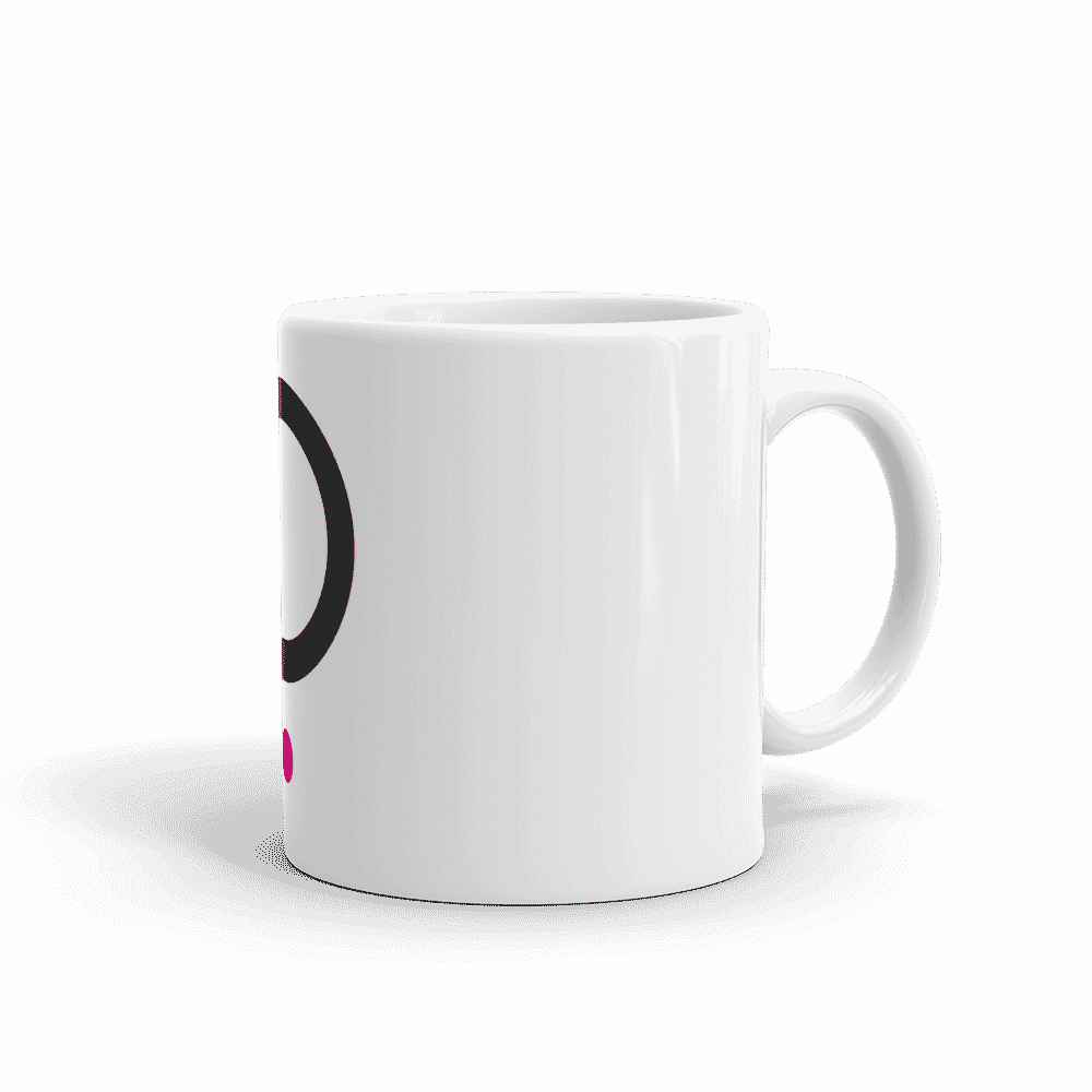 white glossy mug 11oz handle on right 6096c3a510d3e - Polkadot mug