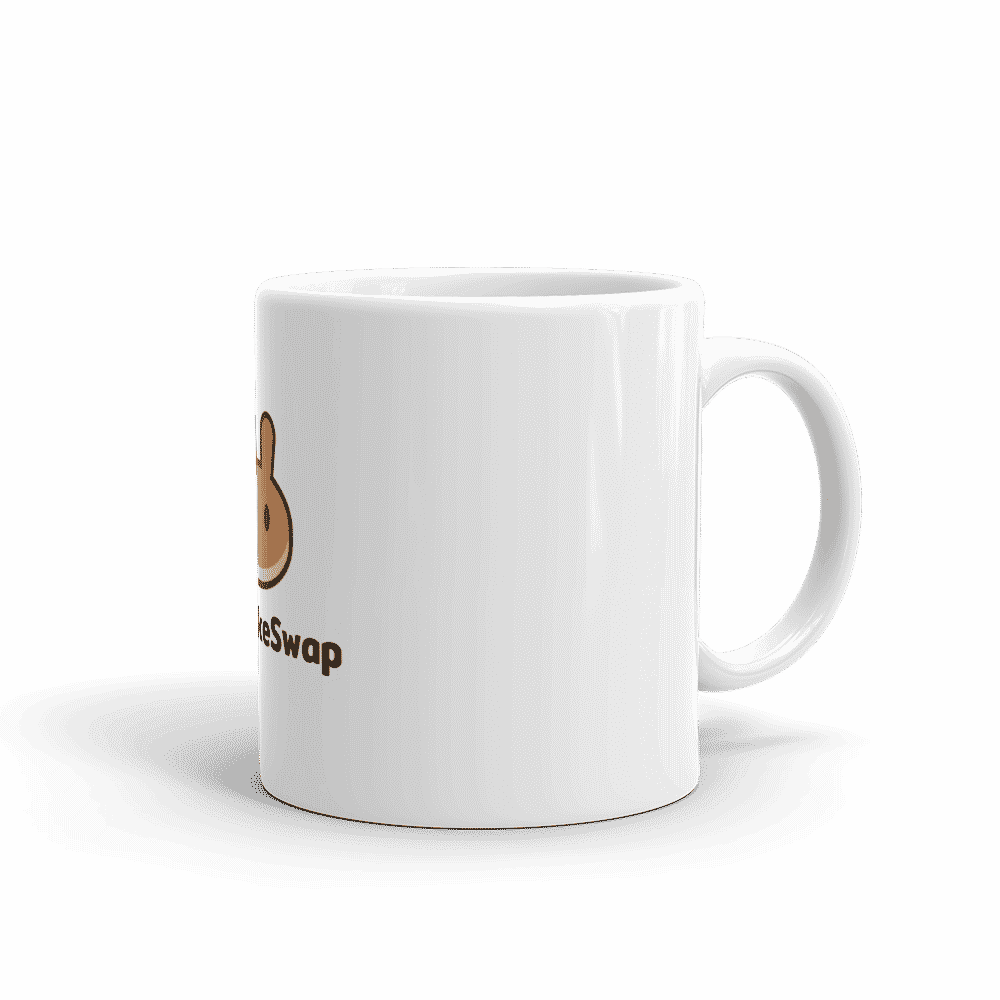 white glossy mug 11oz handle on right 609be3aa0e63c - PancakeSwap mug