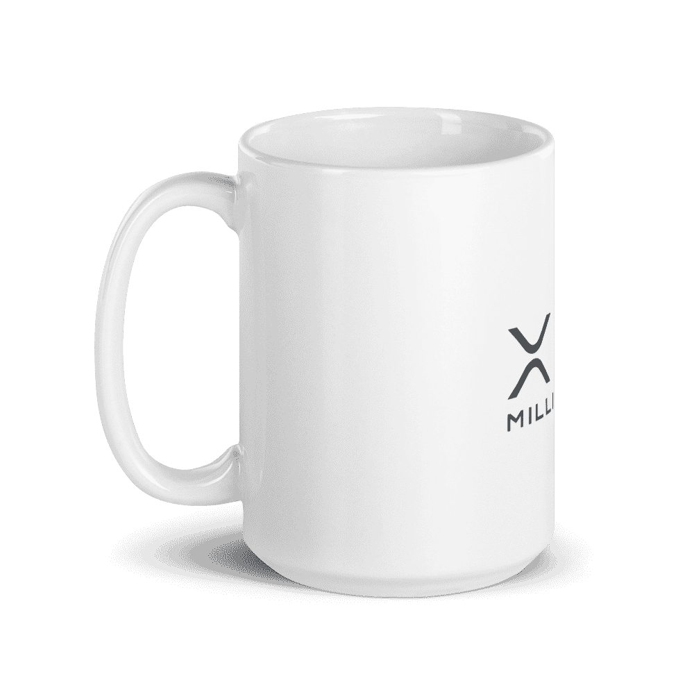 white glossy mug 15oz handle on left 6096bf2b2bf10 - XRP Millionaire mug