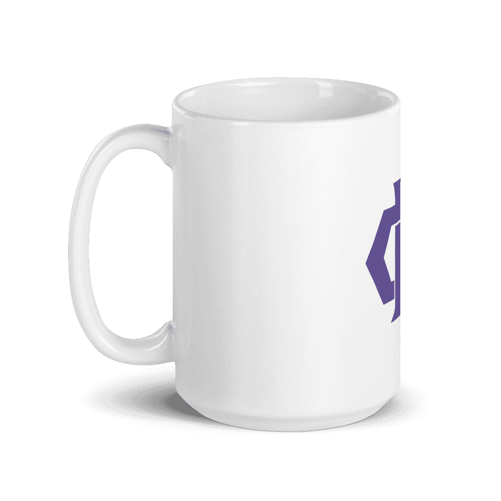 white glossy mug 15oz handle on left 6096c22167243 - HyperCash mug