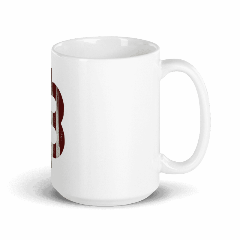 white glossy mug 15oz handle on right 6096b75a33f00 - Bitcoin USA Flag mug
