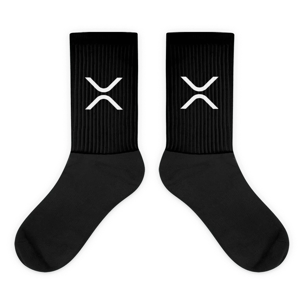 XRP Logo Socks