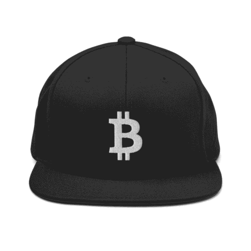 Bitcoin Logo Snapback Hat