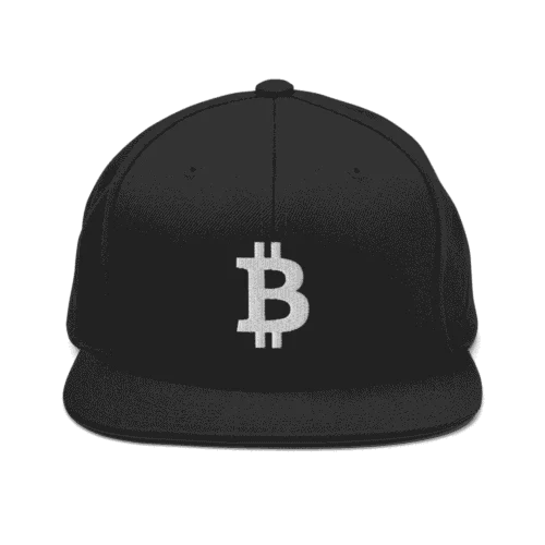 Bitcoin Logo Snapback Hat