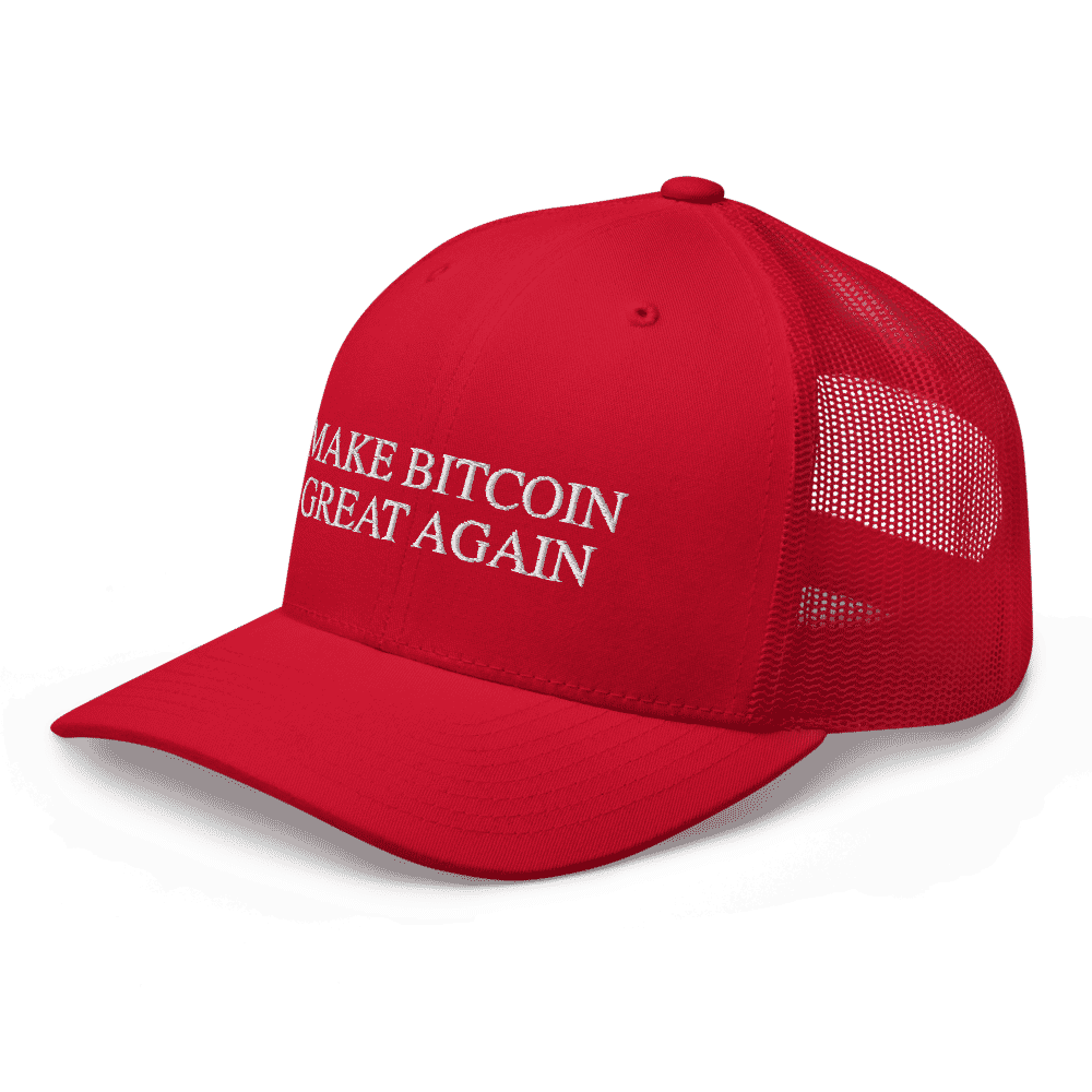 Make Bitcoin Great Again Trucker Cap