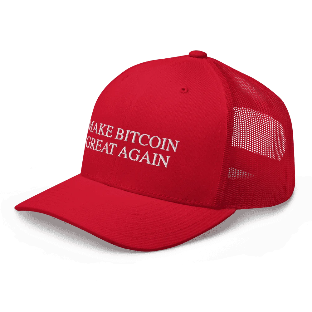 Make Bitcoin Great Again Trucker Cap - Image 3