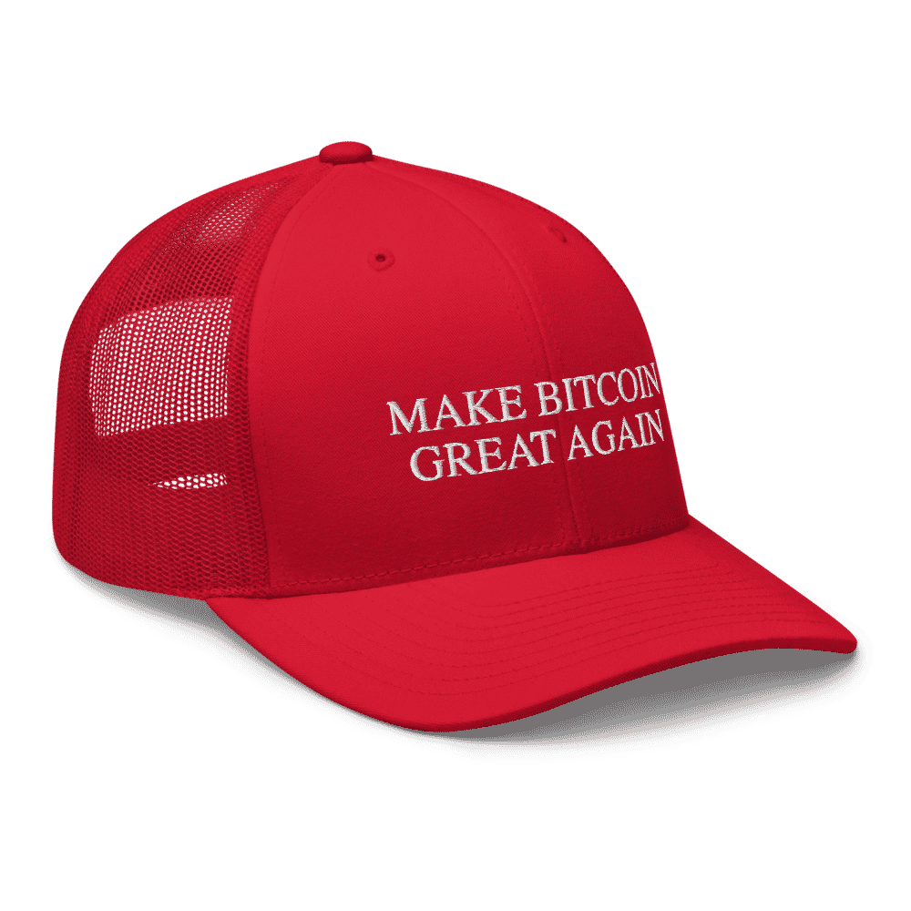 Make Bitcoin Great Again Trucker Cap