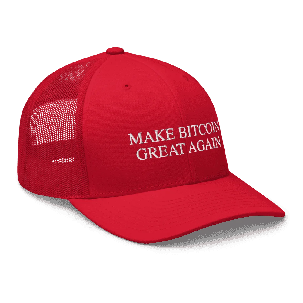 Make Bitcoin Great Again Trucker Cap - Image 4