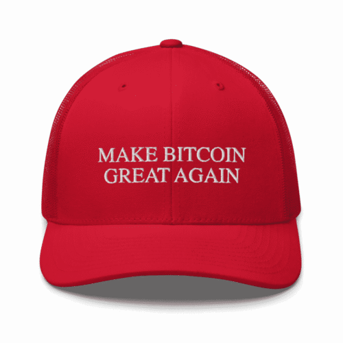 Make Bitcoin Great Again Trucker Cap