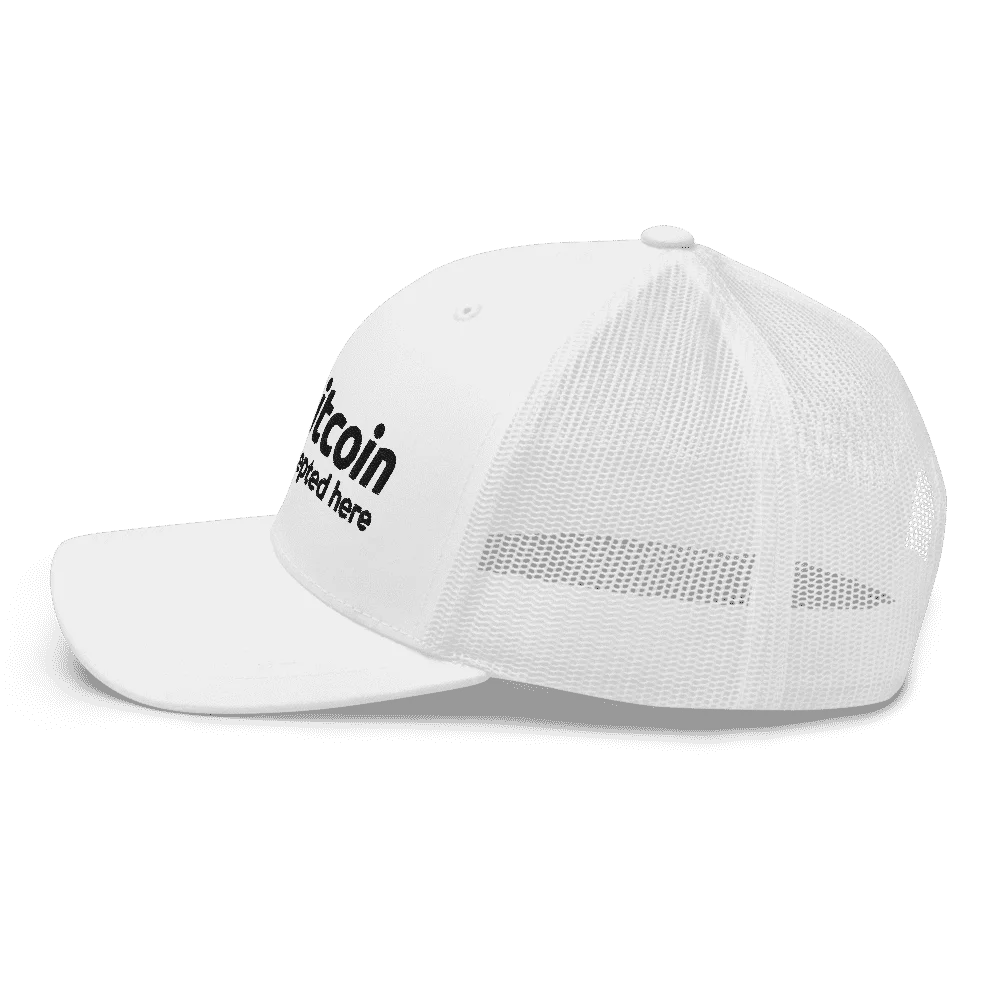 Bitcoin Accepted Here Trucker Cap - Image 3