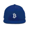 Bitcoin Logo Blue Snapback Hat