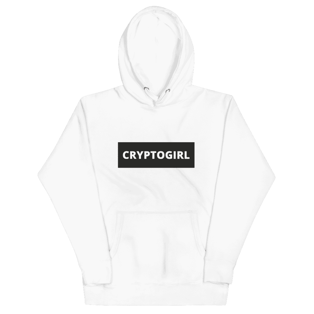 unisex premium hoodie white front 610fad4b0bb33 - Cryptogirl (BLK) Hoodie