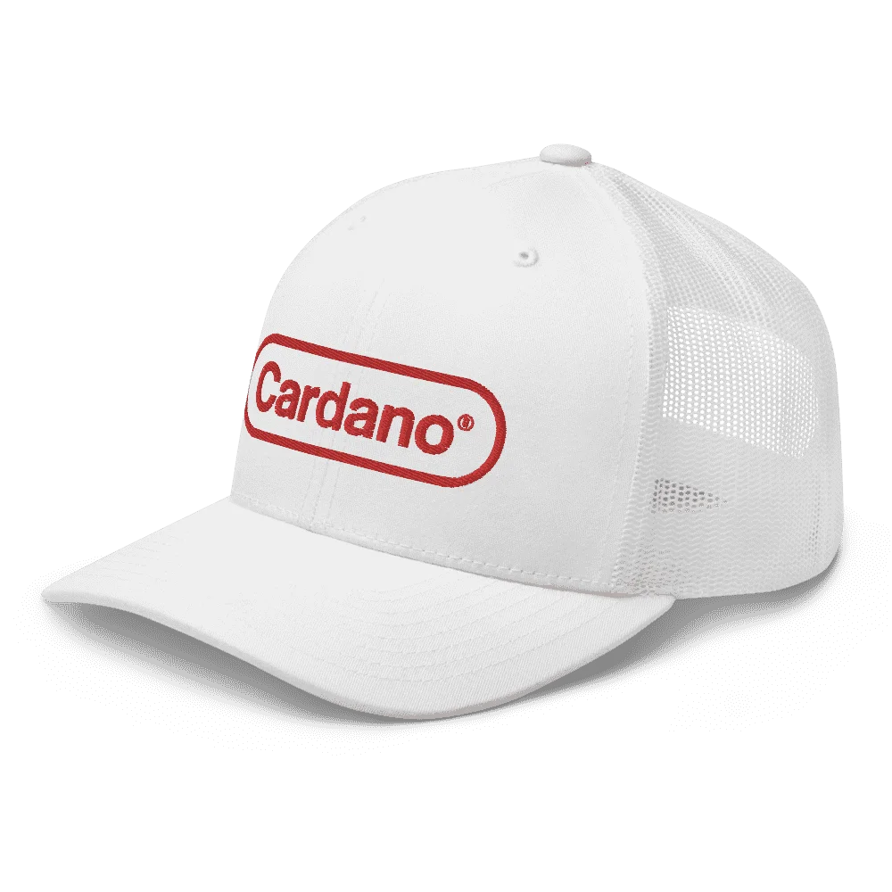 Cardano (RED) Trucker Cap - Image 3