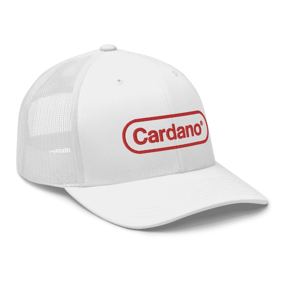 Cardano (RED) Trucker Cap - Image 4