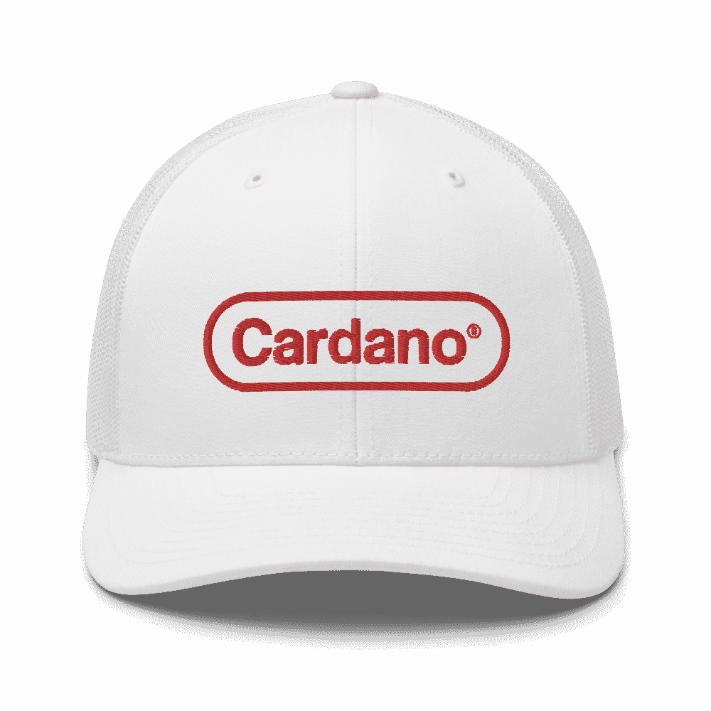 Cardano (Red) Trucker Cap